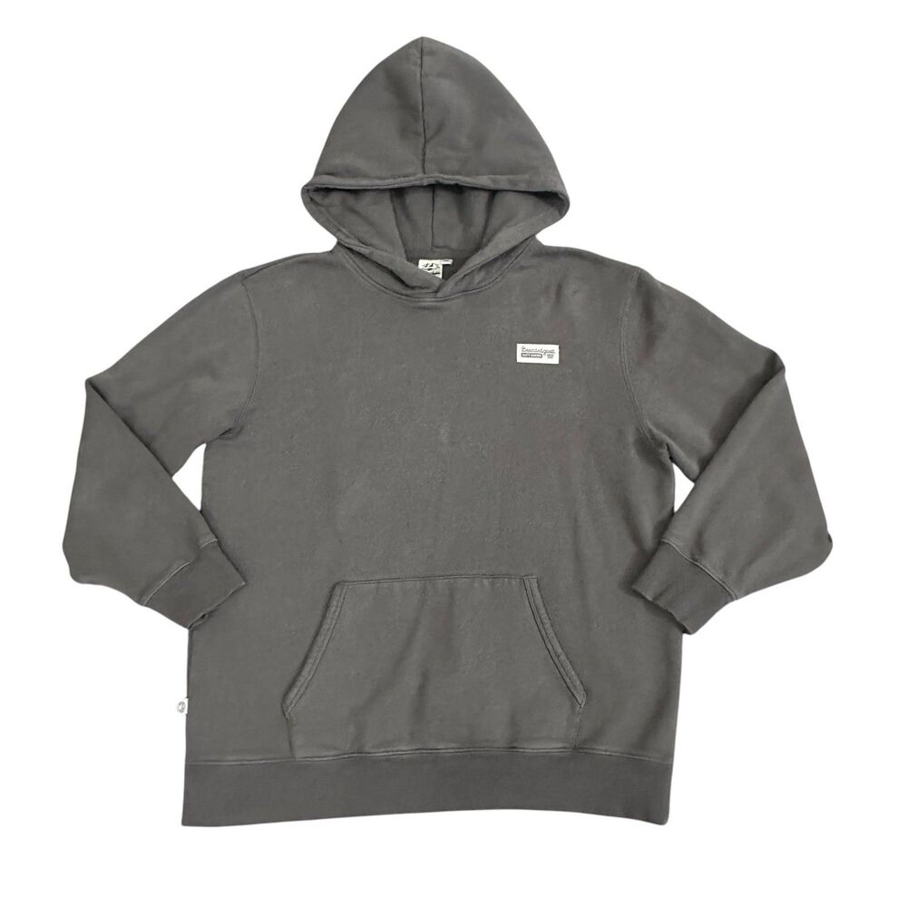 Bearded Goat Heavyweight Hoodie Gray Men’s Large Outdoor Hiking Mountain Biking